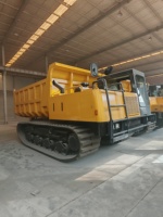 Véhicule de transport sur chenilles 10 tonnes, benne sur chenilles, Euro 2, 4x4, moteur diesel Weichai, neuf, conduite à gauche, pour le bois et les minerais
