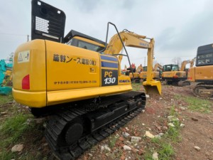 Komatsu รถขุดตีนตะขาบมือสองสำหรับ PC130-7 13ตันของญี่ปุ่นพีซีมือสอง130 13ตันรถขุด - Product Image 2