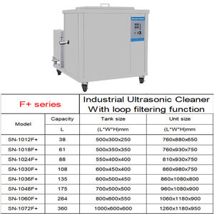 एफ + औद्योगिक अल्ट्रासोनिक क्लीनर मशीन डिजिटल धातु ब्लॉक ऑटो पार्ट्स इंजन अल्ट्रासाउंड स्नान इलेक्ट्रिक ईंधन - Product Image 3