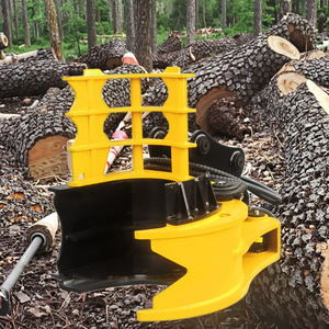 Outil hydraulique de retrait de souche d'arbre de cisaillement d'arbre d'excavatrice séparateur de souche d'arbre pour la ferme et l'exploitation forestière - Product Image 3