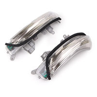 81730-30140 81740-30130 8173030140 Lampe de signalisation pour rétroviseur latéral gauche et droite Compatible avec Toyota Prius V Mark X