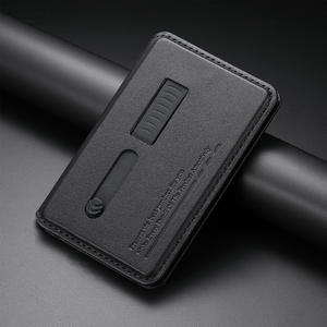 Nuevo Diseño, Correa de Muñeca Retráctil Oculta de Silicona, Fuerte Bloqueo Magnético RFID, Porta Tarjetas de Crédito, Giratorio Izquierda-Derecha, Capacidad para 8 Tarjetas - Product Image 1