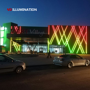 Ngoài trời IP68 DC 12V/24V hợp kim nhôm tùy chỉnh <span class=keywords><strong>led</strong></span> tuyến tính ánh sáng theo dõi cho kiến trúc mặt tiền chiếu sáng - Product Image 3