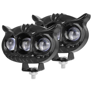 ระบบไฟมอเตอร์ไซค์ Owl Three Lens 9-80V กันน้ำ ไฟสองสี สำหรับรถมอเตอร์ไซค์แบบออฟโรด - Product Image 1