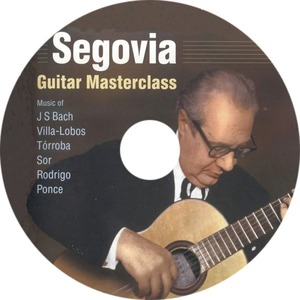 CD de masterclass de guitare d'Andrés Segovia. Collection définitive de guitares classiques, les enregistrements emblématiques de la légendaire - Product Image 3