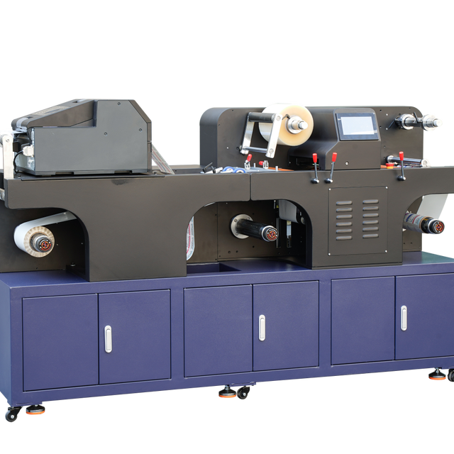 All-in- one Small Batch automatic Custom industrial-grade inkjet roll-to-roll Label Printer Label Maker for Personalized Tags