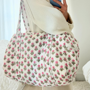 <span class=keywords><strong>Sac</strong></span> fourre-tout personnalisé en coton <span class=keywords><strong>matelassé</strong></span> à fleurs pour femme, fait main, grande capacité, écologique, pour usage quotidien, <span class=keywords><strong>sac</strong></span> à langer, <span class=keywords><strong>sac</strong></span> de maman - Product Image 2