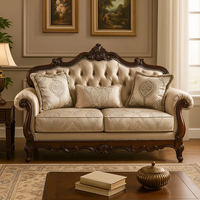 Canapé Chesterfield de style français moderne et luxueux, confortable et durable, pour la maison, le salon ou l'hôtel.