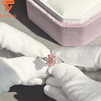 Bague en diamant de laboratoire de taille ovale certifiée IGI, or massif 18 carats, CVD/HPHT, bague de fiançailles