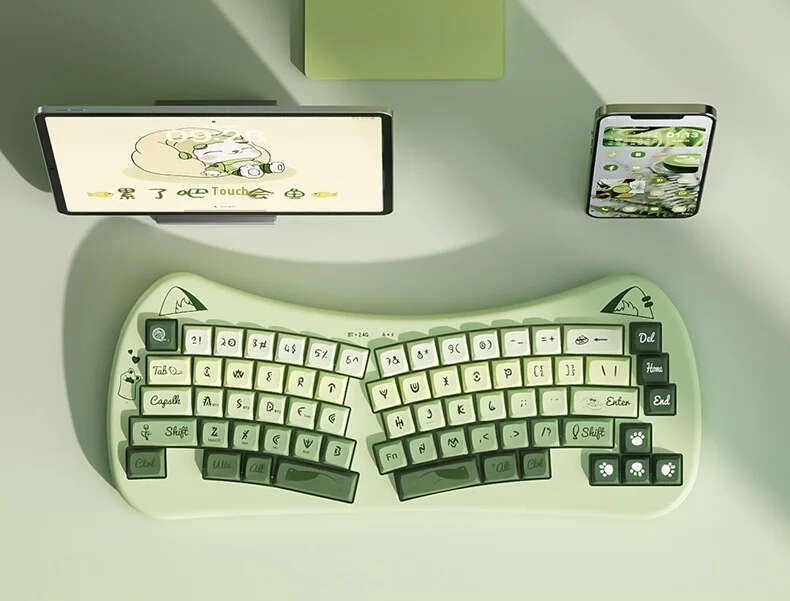 สีเขียว