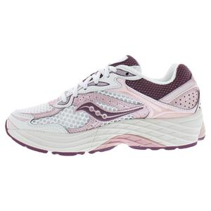 Scarpe da Corsa Donna Saucony Progrid Omni 9 con Lacci, Colore Avorio Peonia, Suola Leggera e Ammortizzata - Product Image 3