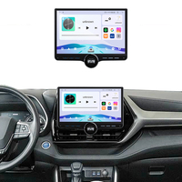 Écran radio MOOKAKA 11,5 pouces pour Toyota Highlander 2021, Android 15, navigation GPS, écran stéréo, CarPlay, Android Auto, LHD et RHD