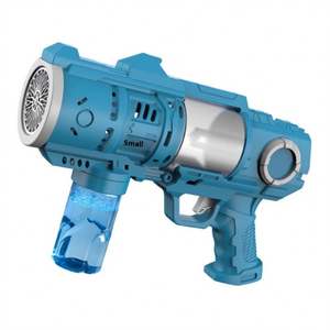 Máquina de Burbujas Eléctrica Gatling de Juguete, Lanzador de Cohetes, Plástico Resistente, Juguetes de Burbujas Premium, Nuevo y en Oferta - Product Image 5