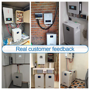 Système de stockage d'énergie domestique divisé, batterie <span class=keywords><strong>rechargeable</strong></span> LiFePO4 51,2 V, pack de batteries 15 kWh, classe de protection IP55, BMS, montage mural - Product Image 5