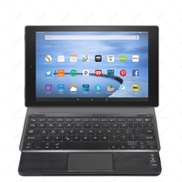 Tablet klavye ve kalem 10 inç tablet kılıfı klavye ile Amazon yangın HD 10 için