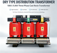 Transformateur de puissance triphasé sec SCB10 10kV 200kva 500kva fabriqué en Chine, certifié IEC60076 ISO CE