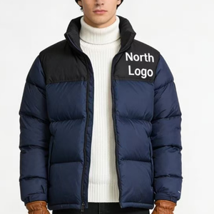 Chaqueta North Puffer Face Original 2025, Nueva, Negra, para Hombre, con Logotipo - Product Image 3