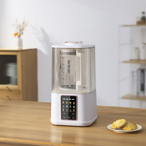Robot culinaire insonorisé, mixeur électrique domestique végétalien, machine à lait végétal pour noix, amandes, flocons d'avoine, céréales et lait de soja. - Product Image 1