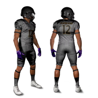 Uniforme de Fútbol Americano Personalizado de Alta Calidad, Uniforme de los Raiders, Uniformes de Fútbol Americano para Equipos