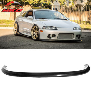 Fits For Mitsubishi Eclipse 97-99 Unpainted PU Front Bumper Lip <b>Splitter</b> - DS Style Auto Parts Automotive Accessories - Product Image 1