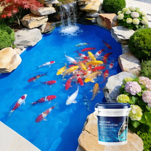<span class=keywords><strong>Peinture</strong></span> <span class=keywords><strong>acrylique</strong></span> imperméable en promotion pour bassins de poissons, piscines, étangs profonds, fondations souterraines – Écologique et haute performance - Product Image 6