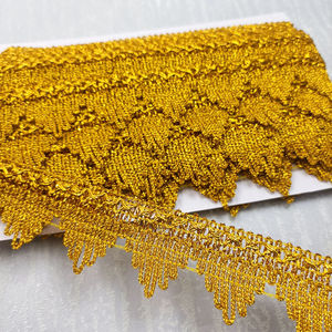 13M Lớn Tam Giác Ren <span class=keywords><strong>Trim</strong></span> Với Rhinestone 4Cm Leo Núi Sóng Ren Ribbon Cho Hiệu Suất May Mặc Trang Phục Phụ Kiện - Product Image 6