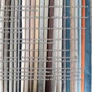 Baixo MOQ, Atacado da China, Preço Barato, Velboa de Poliéster 100% para Estofamento de Sofás - Product Image 6