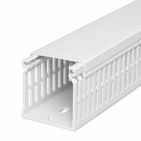 Goulotte de câblage électrique en PVC pour protection dissimulée des câbles / Goulotte murale en plastique pour câbles