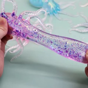 Nouveau jouet tendance Nee Doh Octopus & Cube Squish, jouet anti-stress en gelée souple à presser, jouet sensoriel NeeDoh pour enfants et adultes - Product Image 5
