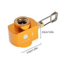 Adaptateur de remplissage de cartouche de gaz extérieur Orangegaz, mini-raccord de transfert pour réchaud de camping