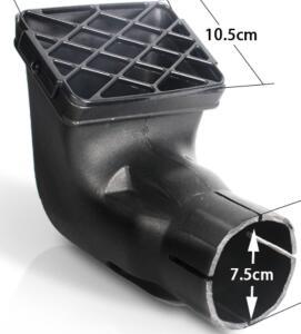 Evrensel hava şnorkel kafa 3-1/16 "1/2 85MM (büyük) 3" 77MM (küçük) - Product Image 2