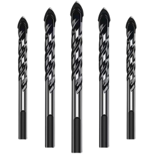 6pcs 3mm Straight HSS <b>Drill</b> <b>Bit</b> Set <b>Titanium</b> Plated Woodworking Tools Multi-Function Metal Grooving <b>Drill</b> <b>Bits</b> - Product Image 4