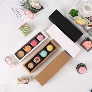 Bán Sỉ Hộp Đóng Gói Truffle Sô Cô La Tráng Miệng Bánh Ngọt Bánh Cupcake Hộp Quà Tặng Ngăn Kéo Bằng Giấy Kraft Kèm Ngăn Chia Chèn - Product Image 5