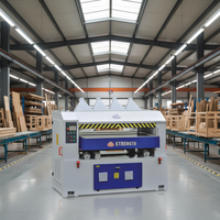 Tête de coupe spirale en fonte robuste de bonne qualité, largeur 1350 mm, moteur 22 kW, dégauchisseuse-raboteuse, table coulissante 1300, 440 lames