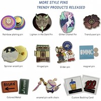Fashion Pin Vente en gros Insigne de revers en émail personnalisé Fabricant direct OEM