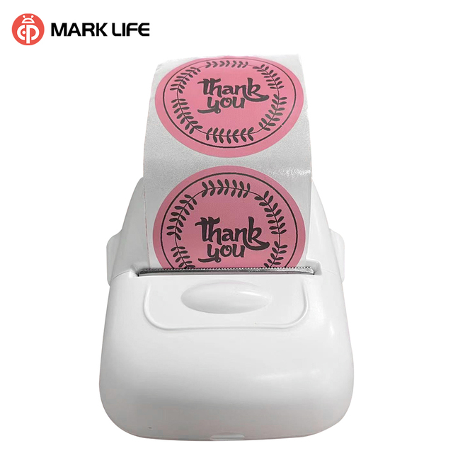 Marklife ODM Barcode Thermal Portable Handheld Label Printer Customized Logo for Name Sticker & Price Tag Wholesale