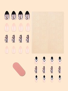 <span class=keywords><strong>Uñas</strong></span> Artificiales de ABS Ecológicas, Color Nude, Cobertura Total, Pre-diseñadas, Certificadas por la CE, con Pegamento, Caja de 24 Piezas, <span class=keywords><strong>para</strong></span> <span class=keywords><strong>Mujer</strong></span> - Product Image 3