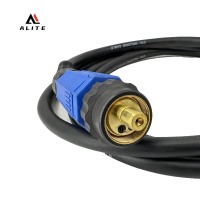 Torche de soudage MIG MAG 24KD, connecteur central Euro, refroidie par air, 250A, câble 3M 4M 5M, pistolet de soudage Euro, accessoire de soudage