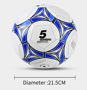 Balón de fútbol Deportivo, logo personalizado, tamaño 5, buena calidad, venta al por mayor - Product Image 3