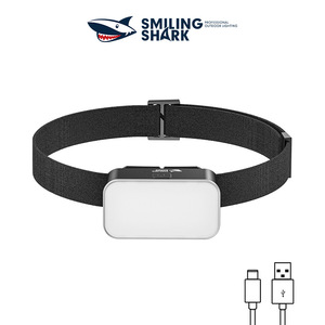 ไฟหน้าแบบ LED แบบชาร์จไฟได้ Smiling Shark 150 ลูเมน/วัตต์ แสงสีขาว สำหรับใช้งานกลางแจ้ง - Product Image 1