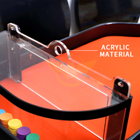 YH Casino Pokertisch-Zubehör - Spezielle Transparente Acryl-Chipbox für Roulettetische