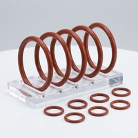 Maßgefertigter FKM Fluorkautschuk O-Ring Dichtung Ölbeständig Hitzebeständig Industriemaschinen-Dichtungsring Fabrik