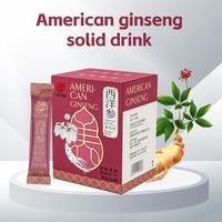 Poudre d'extrait de Ginseng américain de haute qualité suppléments à base de plantes antioxydants pour adultes adolescents comprimés de thé boissons diététiques instantanées