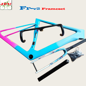 Piezas de <span class=keywords><strong>Bicicleta</strong></span> de Fibra de Carbono, Nuevas Piezas para <span class=keywords><strong>Bicicleta</strong></span> de <span class=keywords><strong>Gravel</strong></span> 700C, Ciclocross, C Bike Di2, para Factor, Specialized, Trek, Canondale, Scott - Product Image 4