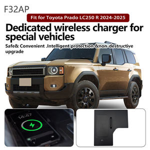 Chargeur sans fil en gros pour Toyota Land Cruiser Prado LC250 RDH 2024 2025 – Accessoires – Plaque de charge rapide 15W pour téléphone - Product Image 2