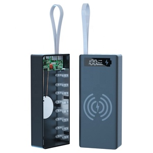 Vente flash DIY 16x18650 10W/20W/22.5W Vooc Qc3.0 Pd3.0 Charge rapide grande capacité Boîtier de <span class=keywords><strong>batterie</strong></span> externe 32000mah/40000mah/55000mah - Product Image 1