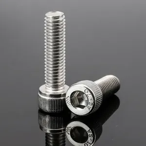 Hexagon Hex Socket Cap Head <b>Screw</b> M1.4 M1.6 M2 M2.5 M3 <b>M4</b> M5 M6 M8 M10 Stainless Steel Allen Bolt DIN912 - Product Image 2