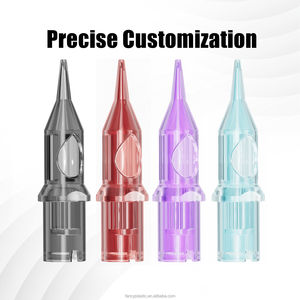 眉毛用プロ使い捨てタトゥーカートリッジニードルとタトゥーとパーマネントメイク用ボディアート - Product Image 5