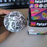 Pelota Antiestrés Mágica que Cambia de Color, Pelota para Apretar, Juguete de Compresión de Rebote Lento, Juguete Creativo para Apretar con los Dedos, Venta al por Mayor