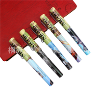 Ensemble de stylos marqueurs pour commerce extérieur coréen japonais, stylo à bille à transfert thermique, crochet en fer, rouleau de film de fleurs, impression, stylo patch